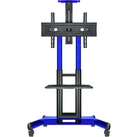 Мобильная напольная стойка ONKRON TS1551 Blue для размера 40"-70" 356254749