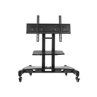 Мобильная напольная стойка ONKRON TS1330 чёрная для размера 32-65" 848124966