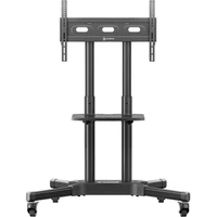 Мобильная напольная стойка ONKRON TS1351 Black для размера 32"-65" 1295249682