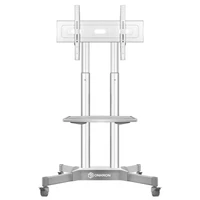 Мобильная напольная стойка ONKRON TS1351 White для размера 32"-65" 1489894998
