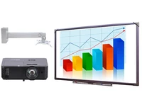 Интерактивный комплект EliteBoard WR-83A24C с проектором InFocus IN114BBST и креплением Stoiko MS-750 B-S 1526920248