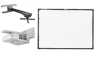 Интерактивный комплект IQBoard DVT TN082 + проектор NEC UM301X + крепление для проектора Wize Pro STP-30S 573244