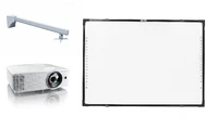 Интерактивный комплект IQBoard DVT TN082 + проектор Optoma X308STe + крепление для проектора Wize WTH130 399935545