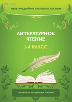 Мультимедийное наглядное пособие. Литературное чтение. 1–4 класс Новый диск 471377616
