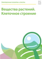 Электронные плакаты и тесты. Вещества растений. Клеточное строение Новый диск 1581325523