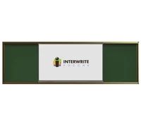 Раздвижная рельсовая система Interwrite IGB1L для интерактивных панелей с диагональю 86" (мел+маркер) 104615914