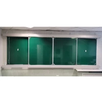 Подвесная (каркасная) настенная рельсовая система 4-х досочная «PolyGlide Doors 2.0 1500» (Для интерактивной доски/ЖК-панели высотой до 1550) 1980241110