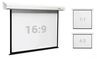 Экран настенный с электроприводом Digis DSEM-1107M формат 1:1 (280х280 см) 1146036280