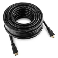 Кабель Cablexpert HDMI-10M-F, v2.0, 19M/19M, 10м, черн/позол.раз-ы/экран/пакет/ферит 591205305