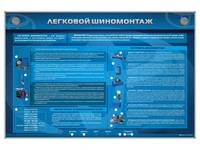 Электрифицированный интерактивный стенд "Легковой шиномонтаж" Zarnitza 1097834081