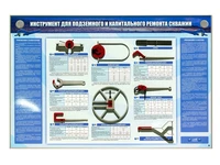 Интерактивный электрифицированный стенд "Инструмент для подземного и капитального ремонта скважин" с макетными образцами Zarnitza 1800569497