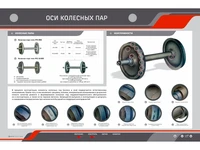 Электрифицированный стенд "Оси колесных пар" Zarnitza 939730015