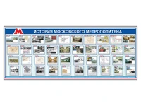 Электрифицированный стенд "История Московского метрополитена" Zarnitza 85625942