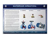 Электрифицированный стенд "Запорная арматура" с макетными образцами Zarnitza 1221328162