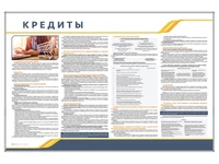 Стенд информационный "Кредиты" Zarnitza 1074611941