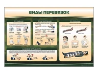 Информационный стенд "Виды перевязок" Zarnitza 812880251