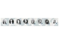 Стенд-лента комплект портретов иностранных писателей (Германия) Zarnitza 302869645