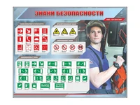 Информационный стенд "Знаки пожарной безопасности" Zarnitza 904652547