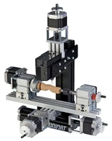 Конструктор модульных станков с ЧПУ UNIMAT CNC 5 в1 и с лазерным модулем, с корпусом и помпой 1188694111