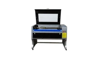 Лазерный гравер LaserSolid 690 Lite + 60 Вт + рельсовые направляющие + сквозной стол + Ruida 531014211