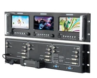 Три экрана предпросмотра RGBlink 3U 421712464