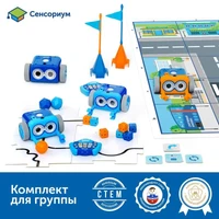 Комплект "Патриотическое воспитание" Learning Resources MS0037 Безэкранное программирование с Роботом Ботли с 10 тематическими полями 409353887