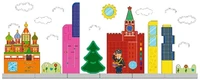 Декоративно-развивающая панель "Кремль" Romsens 1489376871