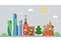 Декоративно-развивающая панель "Кремль" «Умничка» 1862418601