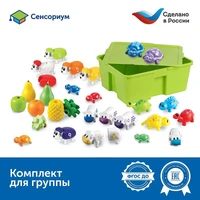 Развивающий игровой комплект для познавательно-речевого развития "Соединяй и учись" Learning Resources MS0011 (для ясельной группы) 1347944847