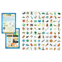 Развивающий конструктор Morphun «Мои первые слова» Wordphun pictures set, 100 деталей 61924577