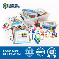 Комплект для группы "Академия математики с соединяющимися кубиками в детском саду" Learning Resources MS0063 1131374177