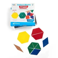 Развивающий игровой набор "Магнитные блоки" Learning Resources 92857 (геометрические, демонстрационный материал, 47 элементов) 774569198