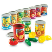 Развивающий игровой набор "Счет до 10. Консервы" Learning Resources LER6800 (66 элементов) 699930991