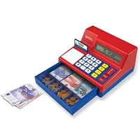 Развивающий игровой набор "Игрушечный кассовый аппарат" Learning Resources LSP2629-EUR (с евро, 47 элементов) 1243055202