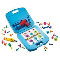 Развивающий игровой набор "Закручивай и учись. Большой чемоданчик" Learning Resources EI-4115 (125 элементов) 2023666236