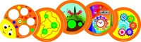 Тактильно-развивающая панель "Божья коровка" Romsens 1025483991