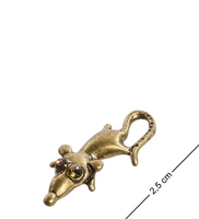 AM-1063 Фигурка кошельковая «Мышь» (латунь) 980453622