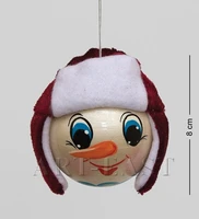 Елочная игрушка «Снеговик» бол. 398947073