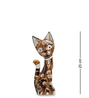 99-143-02 Фигурка «Кошка«сред. 25 см (албезия, о.Бали) 1362712682