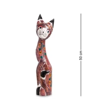 99-105 Статуэтка «Кошка» 50 см (албезия, о.Бали) 959230020