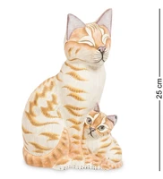 89-013 Фигурка «Кошка с котенком» (о.Бали) 72095282