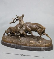 AL-096 Фигура бронзовая «Олени» 155265867