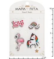 MR- 87 Н-р брошей с цанговым зажимом бабочка «Мечты» Mark Rita 1304908047