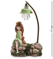 MN-113/2 Фигурка «Девочка с мишкой под фонарем» 239903319