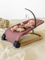 Детский шезлонг Amarobaby, Baby relax, розовый AB22-25BR/06