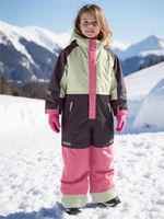 Комбинезон детский зимний Amarobaby Active, лаймовый AB-OD25-6202ACT/55-104