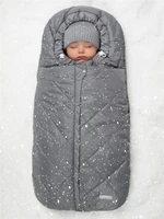 Конверт стеганый детский зимний Amarobaby HEAT, серый, размер 85 AB-OD24-6102H-SE-85