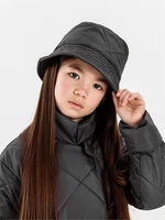 Панама стёганая AmaroBaby TRENDY, графит AB-OD22-TRENDY16/10-52