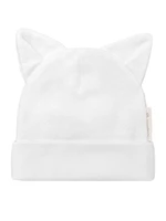 Чепчик (шапочка) детская AMAROBABY Nature essence cat, молочный AB-OD22-NE16Ca/33-38
