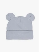Чепчик (шапочка) детская AMAROBABY Nature essence bear, серый AB-OD22-NE16Be1/11-38